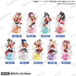 Love Live! School Idol Festival Aqours Toy World Ver. Glittery Acrylic Stand Collection