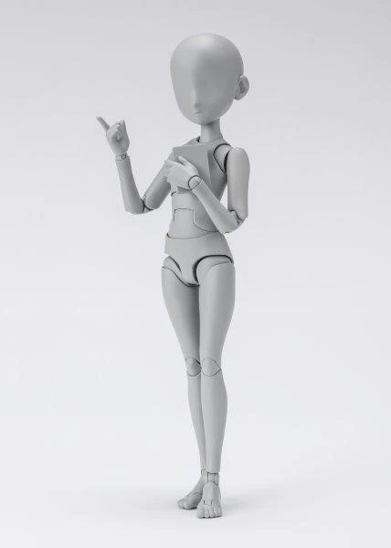 Bandai S.H.Figuarts Body-chan Ken Sugimori Edition: Gray Color Ver. DX Set 6 Bandai S.H.Figuarts Body-chan Ken Sugimori Edition: Gray Color Ver. DX Set - Image 4
