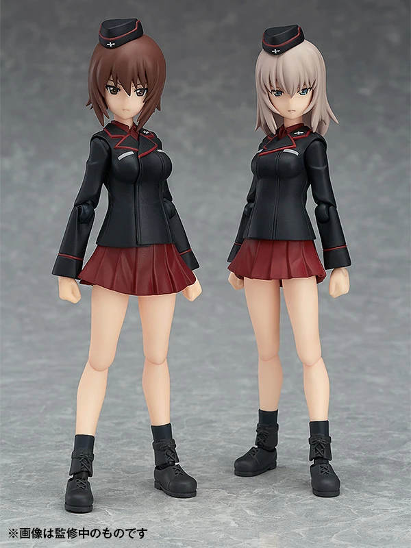 GOOD SMILE COMPANY Figma Girls Und Panzer Der Film Maho Nishizumi & Erika Itsumi Set 3 GOOD SMILE COMPANY Figma Girls Und Panzer Der Film Maho Nishizumi & Erika Itsumi Set