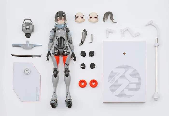 Max Factory Shojo-Hatsudoki Motored Cyborg Runner SSX_155 Mandarin Surf Non-Scale Action Figure 13 Max Factory Shojo-Hatsudoki Motored Cyborg Runner SSX_155 Mandarin Surf Non-Scale Action Figure - Image 11